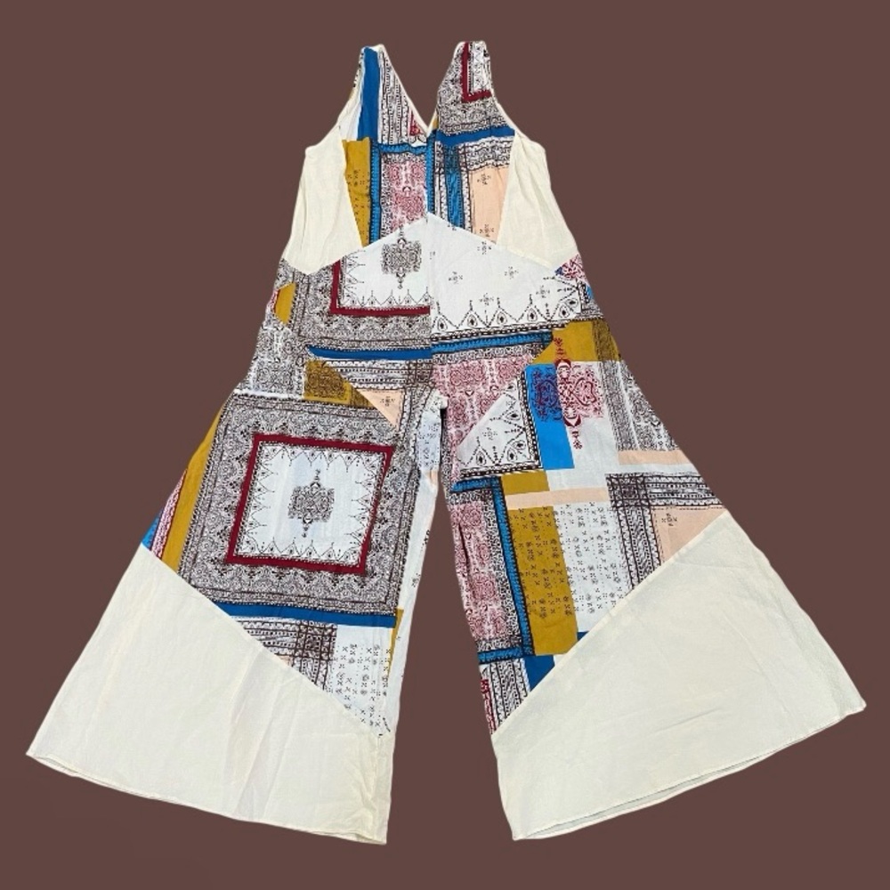 Free People All Patched Up Multicolor Patchwork J… - image 4